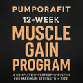 12 Week muscle gain program- Pumporafit